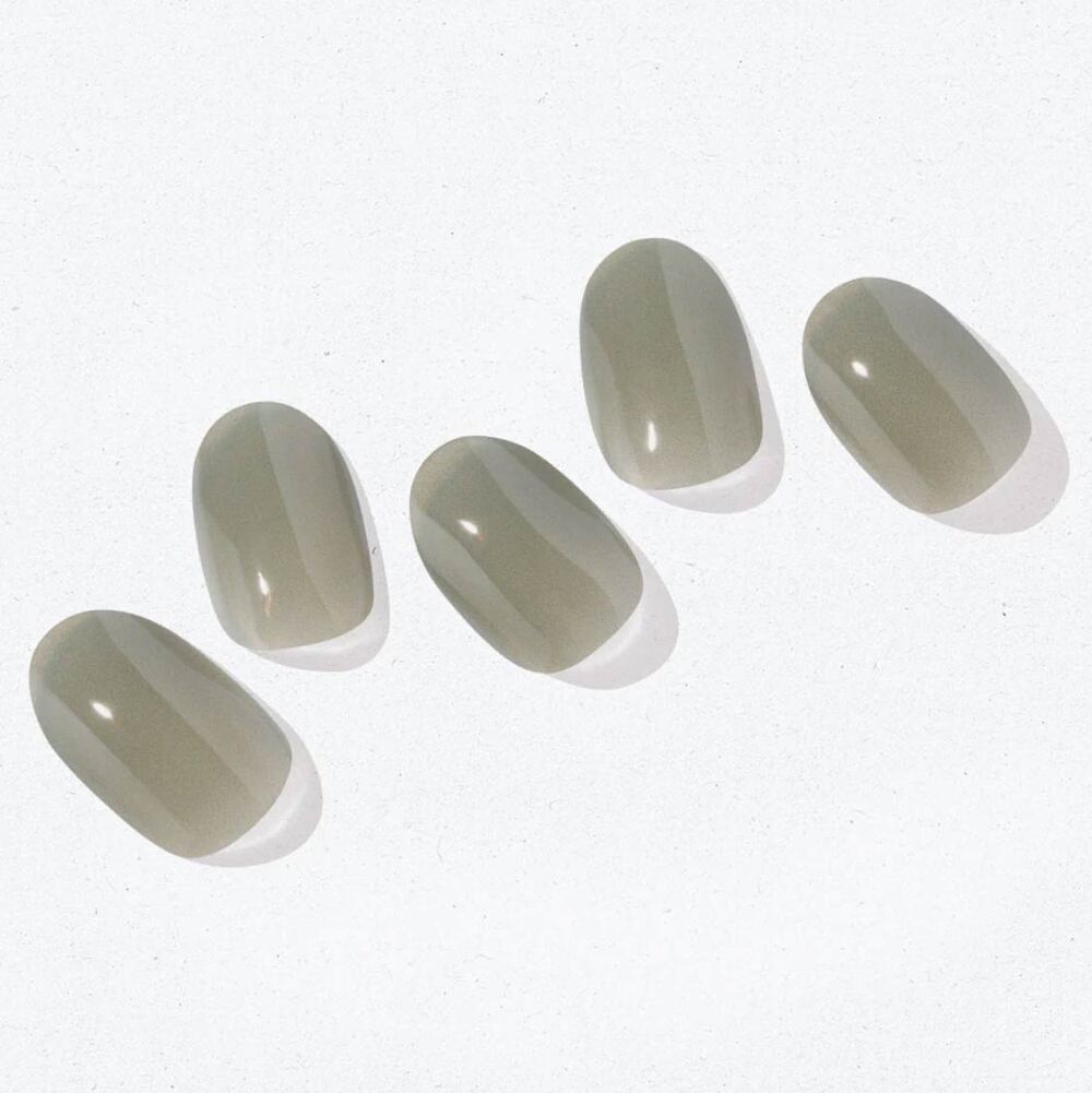 Ohora N Ash Olive Semi Cured Gel Nail Polish Strips ND-461